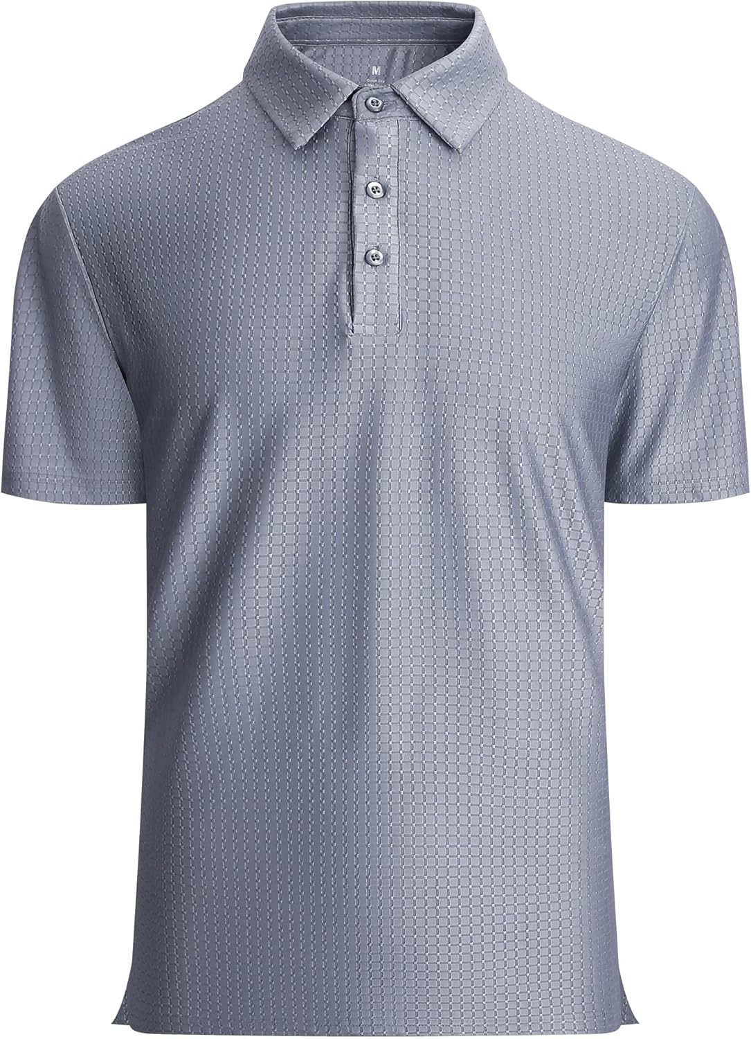 WARHORSEE Golf Polo Shirts for Men Short Sleeve Wrinkle Free 4 Way Stretch Moisture Wicking Performance Collared Tshirts