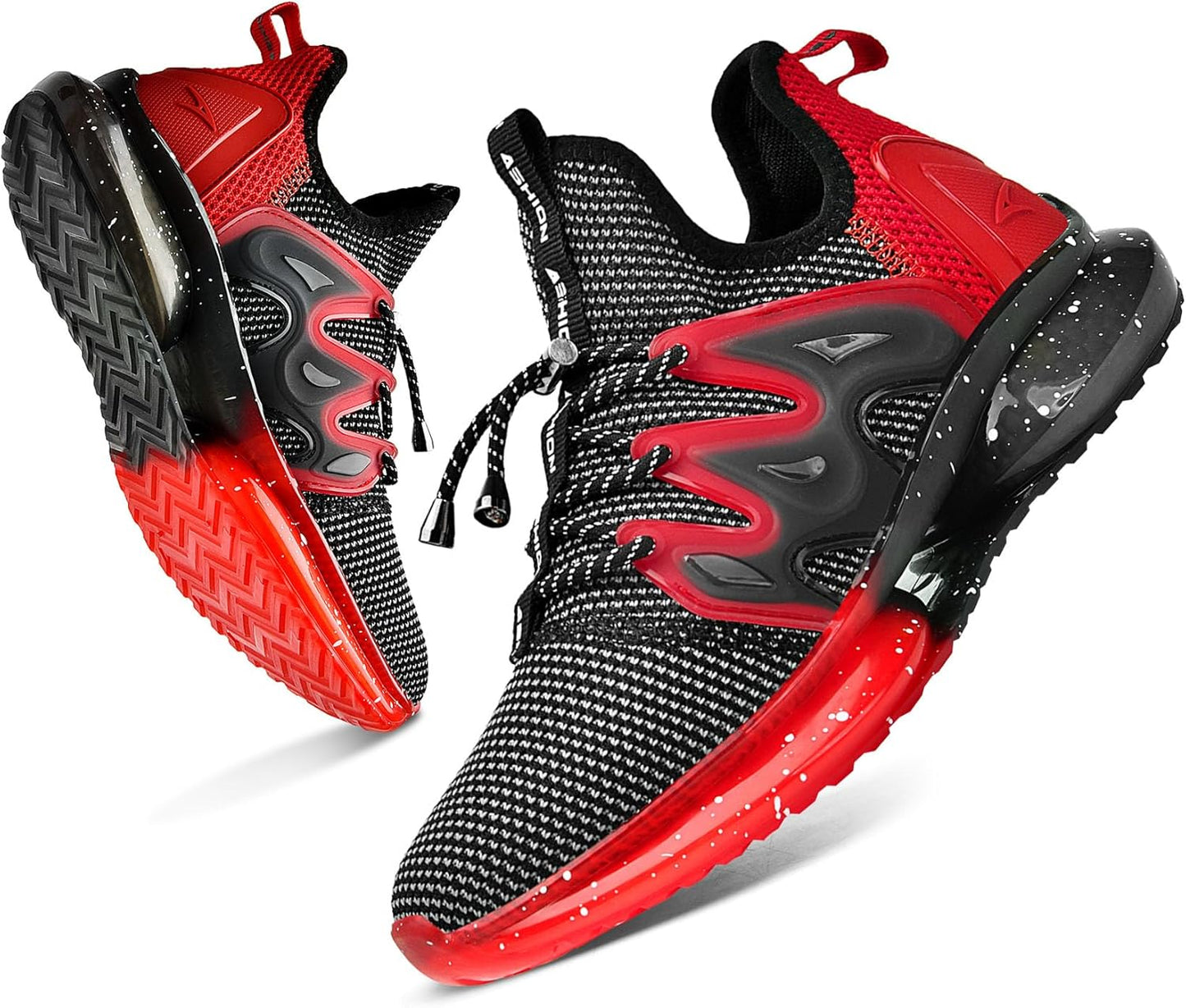 WETIKE Boy's Shoes Mesh Slip on Lightweight Running Sneakers