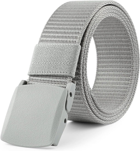JASGOOD Nylon Canvas Breathable Military Tactical Men Waist Belt With Plastic Buckle