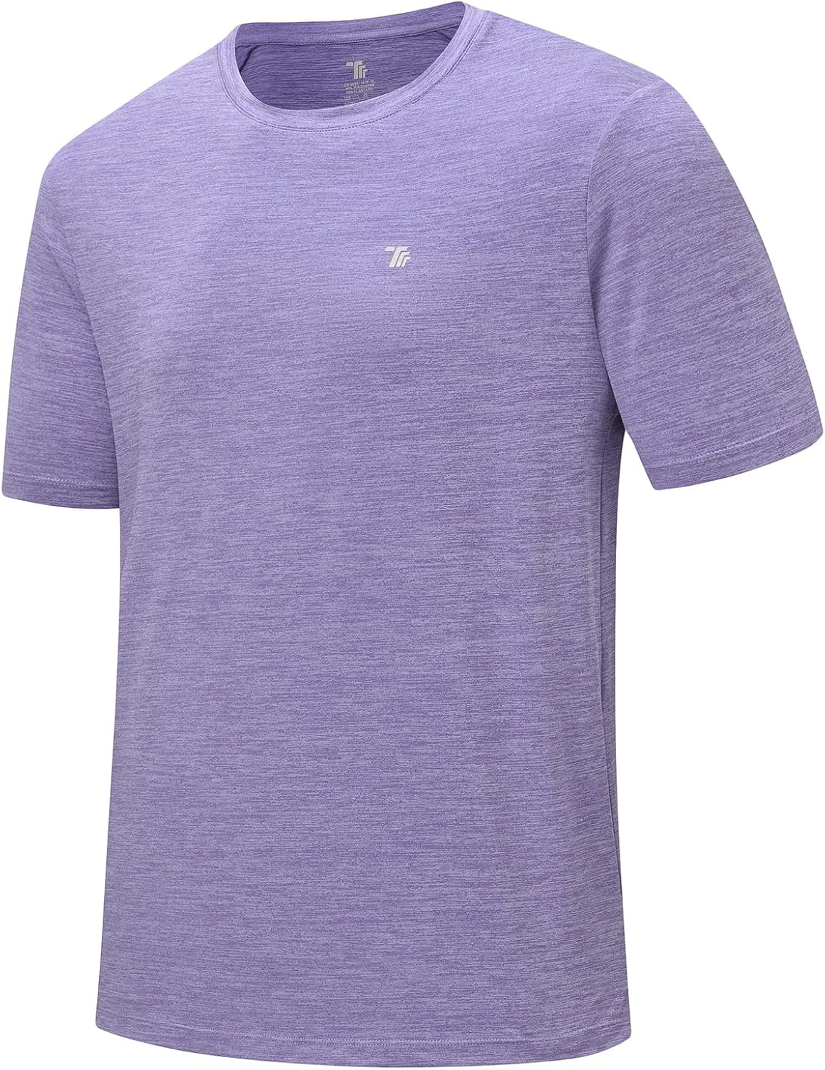 BGOWATU Men's Quick Dry Workout Athletic Shirts Lightweight Tennis Shirts for Men Running Gym Tops