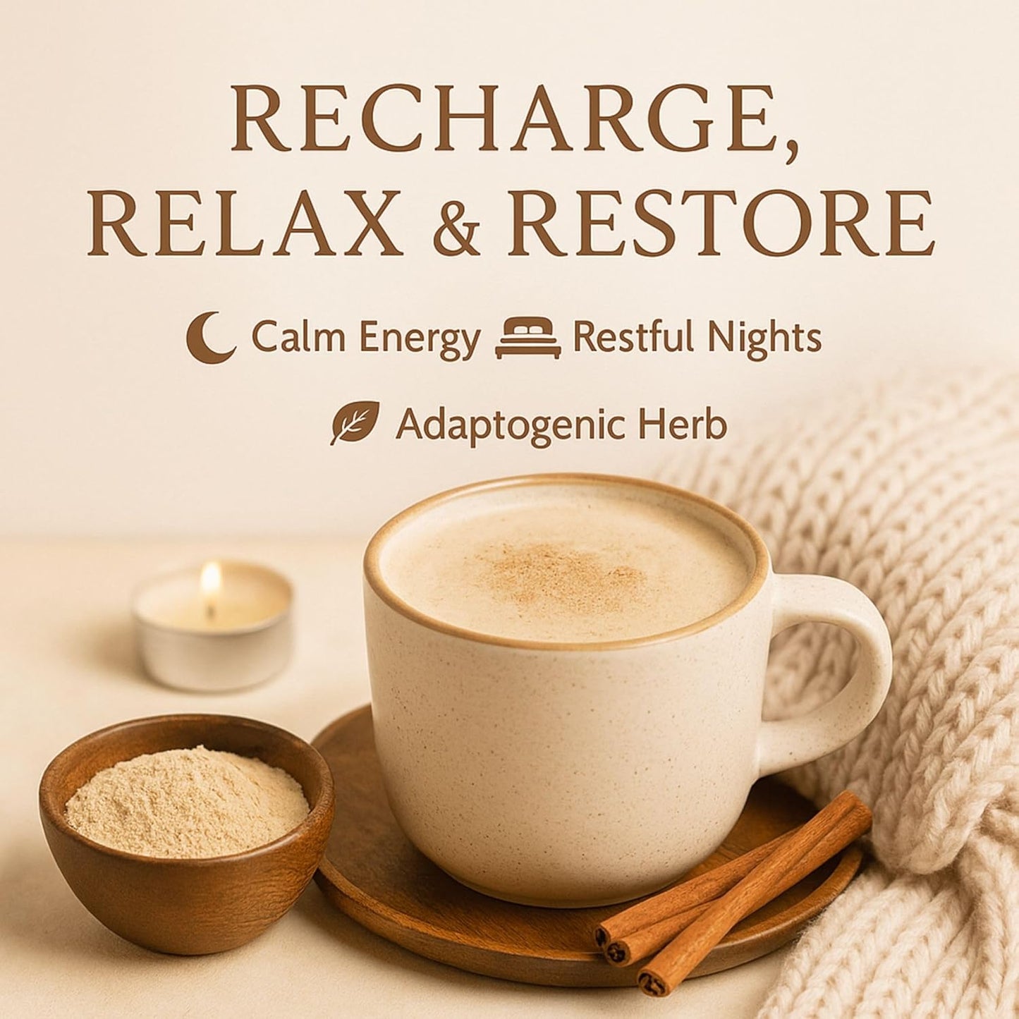 Organic Moringa & Ashwagandha Powder Bundle – 1 lb (454g) Each – USDA Organic Herbal Superfood Adaptogens for Energy, Stress Relief, Focus, Immune Support – Vegan, Non-GMO Supplement for Daily Use