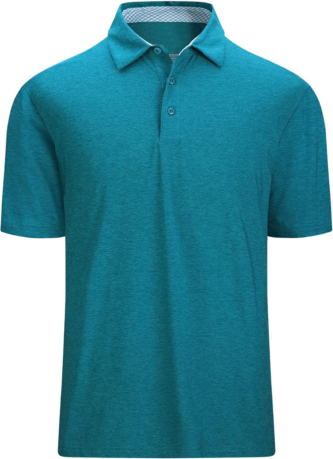 WARHORSEE Golf Polo Shirts for Men Short Sleeve Wrinkle Free 4 Way Stretch Moisture Wicking Performance Collared Tshirts