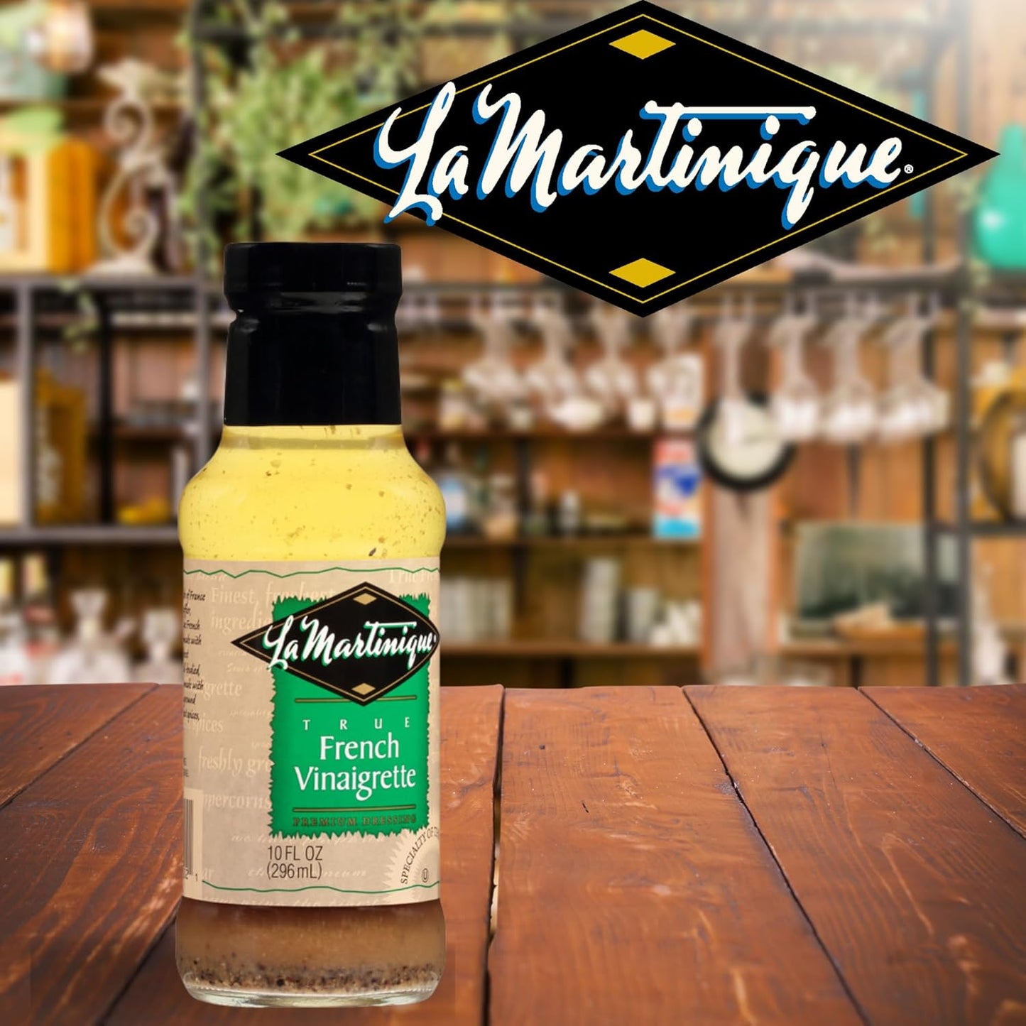 True French Vinaigrette Dressing 10 Ounce Bottle (Pack of 2)