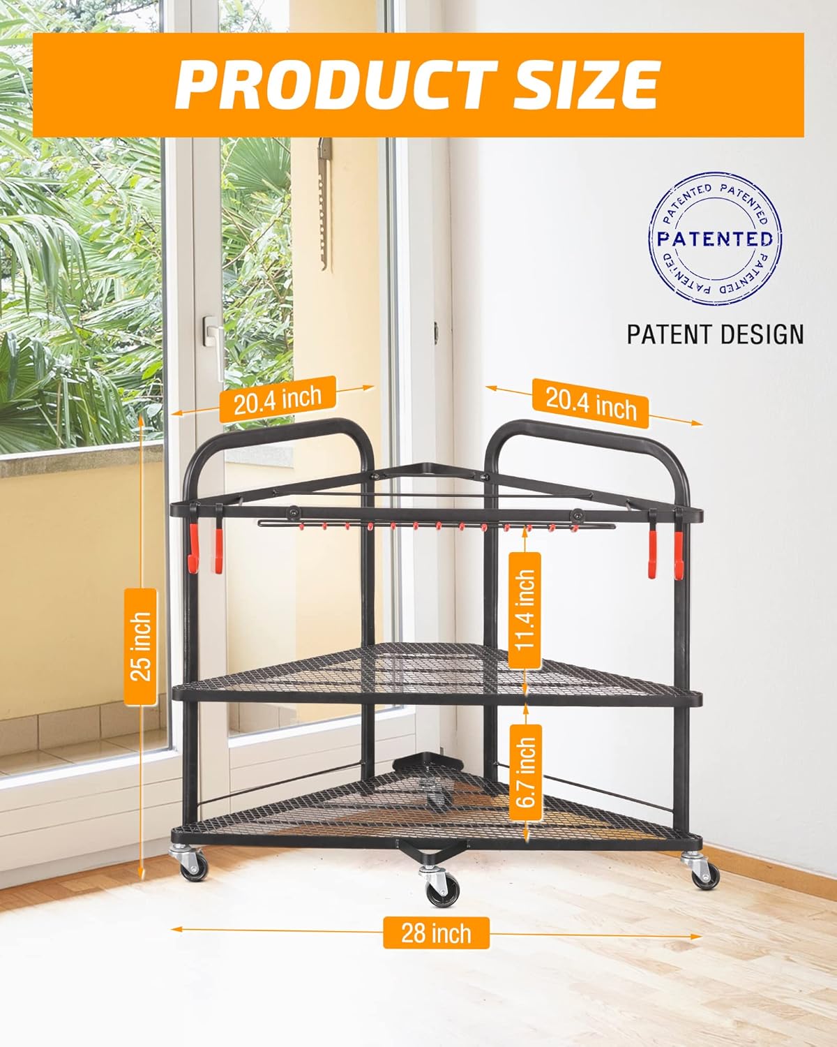 PLKOW Weight Rack for Dumbbells, Home Gym Storage for Dumbbells Yoga Mat Kettlebells, Yoga Mat Storage Rack for Garage, Home Gym