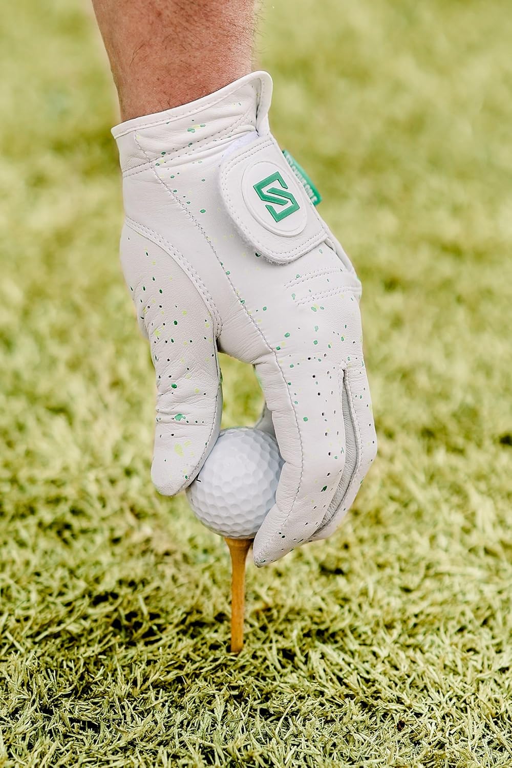 Premium Golf Glove | 100% AAA Cabretta Leather | Cool Golf Gloves | Serious Feel & Performance | Mens Golf Gloves Left Hand