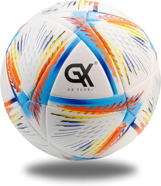 Thermo Bonded Polyurethane Soccer Ball Size 5 – Professional Grade PU Material, USA Quality Outdoor Sports, Premium Size 5 Soccer Ball for Training & Competitive Matches