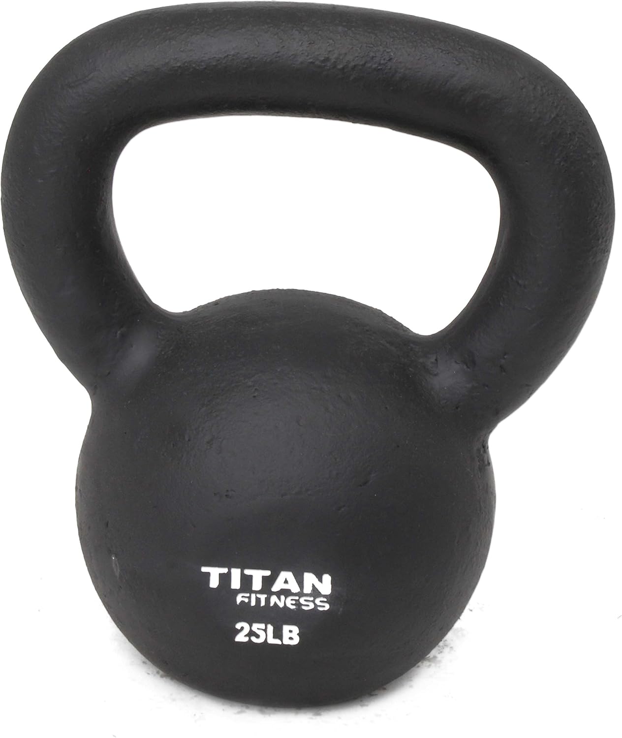Titan Fitness Cast Iron Kettlebell 150 lb. Set 5 10 15 20 25 30 pounds
