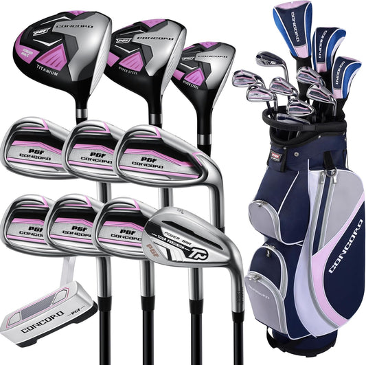 PGF Lady Concord Women's Complete Golf Club Set [15-Piece]