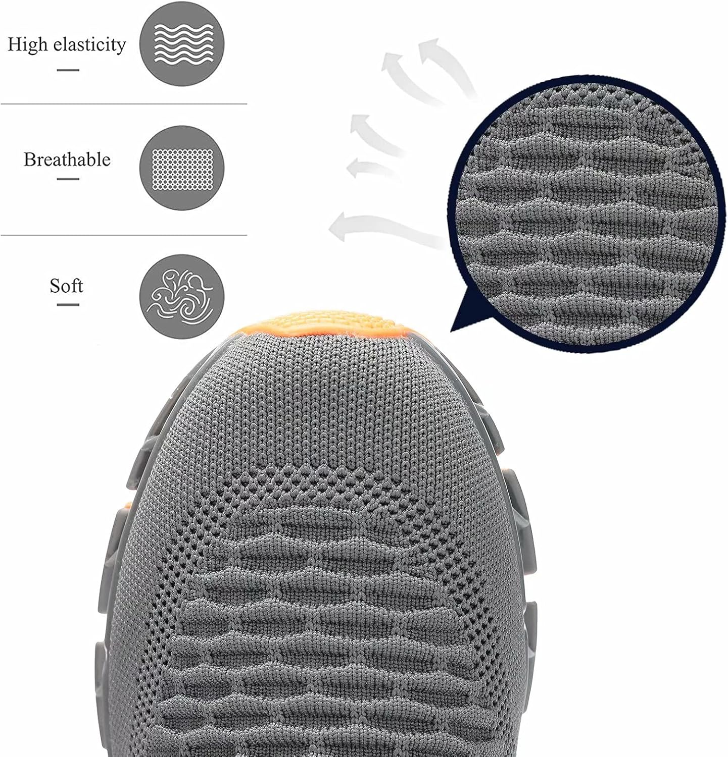 Men's Running Shoes Blade Tennis Walking Fashion Sneakers Breathable Non Slip Gym Sports Work Trainers