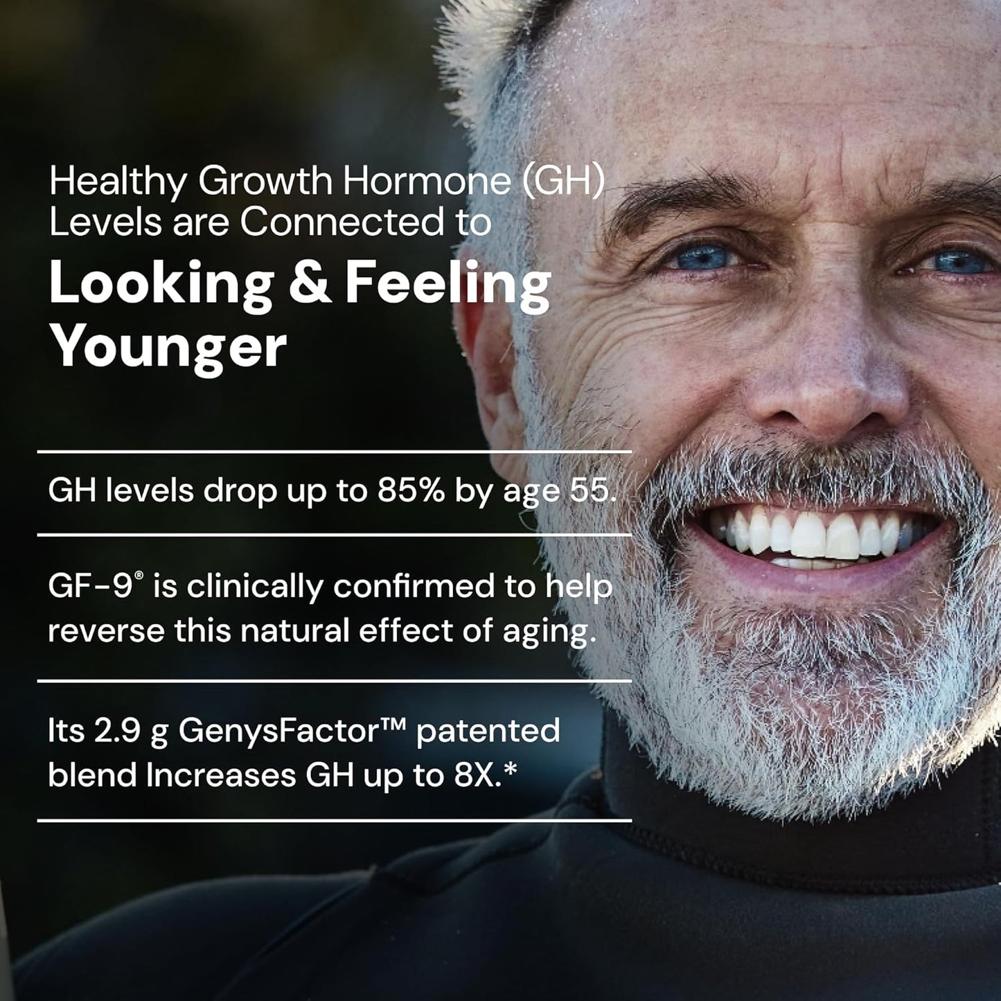 Novex Biotech GF-9 – HGH Boosting Supplement for Men – Workout Complex for Men – Support Energy, Endurance, Sleep, 84 Ct (21-Day Supply)