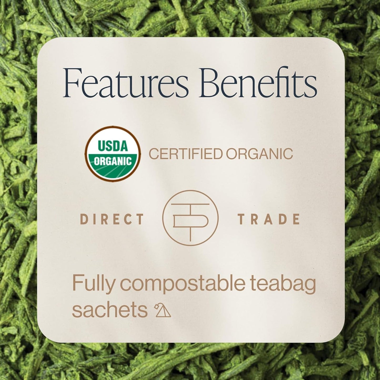 Rishi Tea Matcha Super Green Japanese Tea - Organic, Caffeinated Sachet Bags, Umami, Antioxidant Rich Sencha & Matcha Blend - 15 Count (Pack of 1)