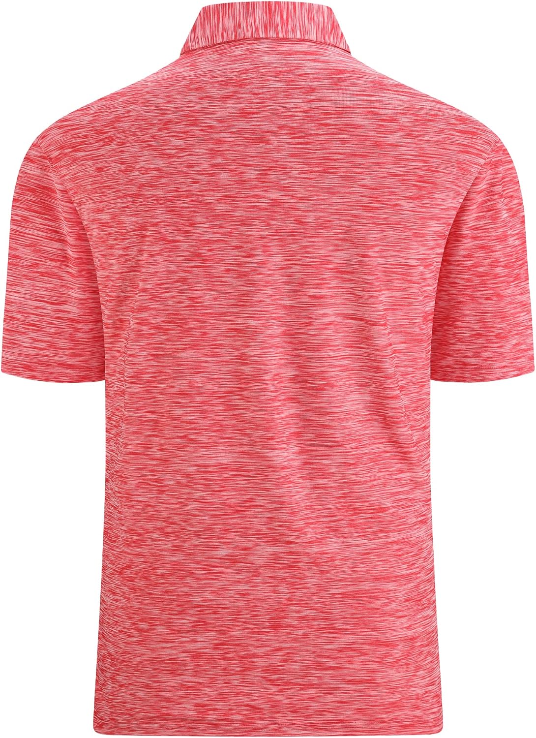 WARHORSEE Golf Polo Shirts for Men Short Sleeve Wrinkle Free 4 Way Stretch Moisture Wicking Performance Collared Tshirts