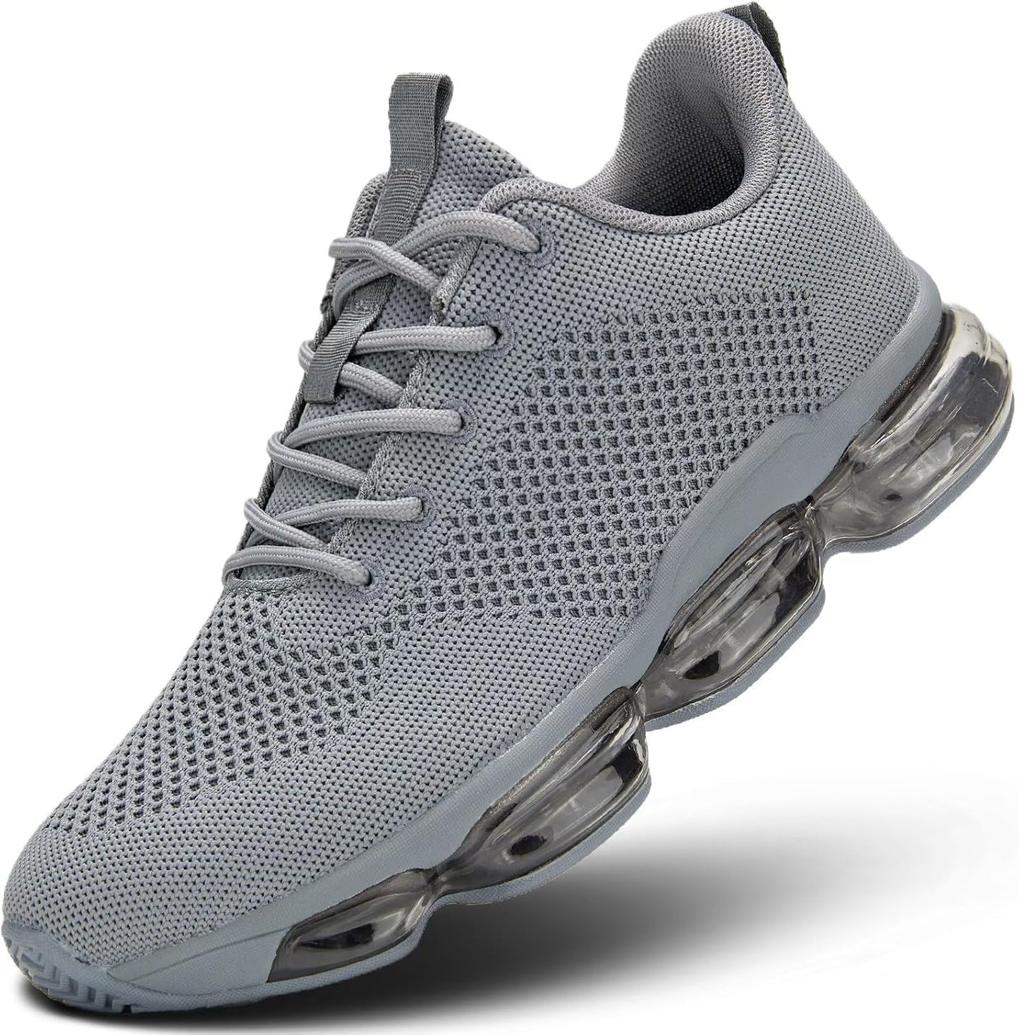 Men's Air Cushion Running Shoes Breathable Tennis Fashion Sneakers Non Slip Workout Casual Sport Shoes Gym Training Comfortable Walking Shoes