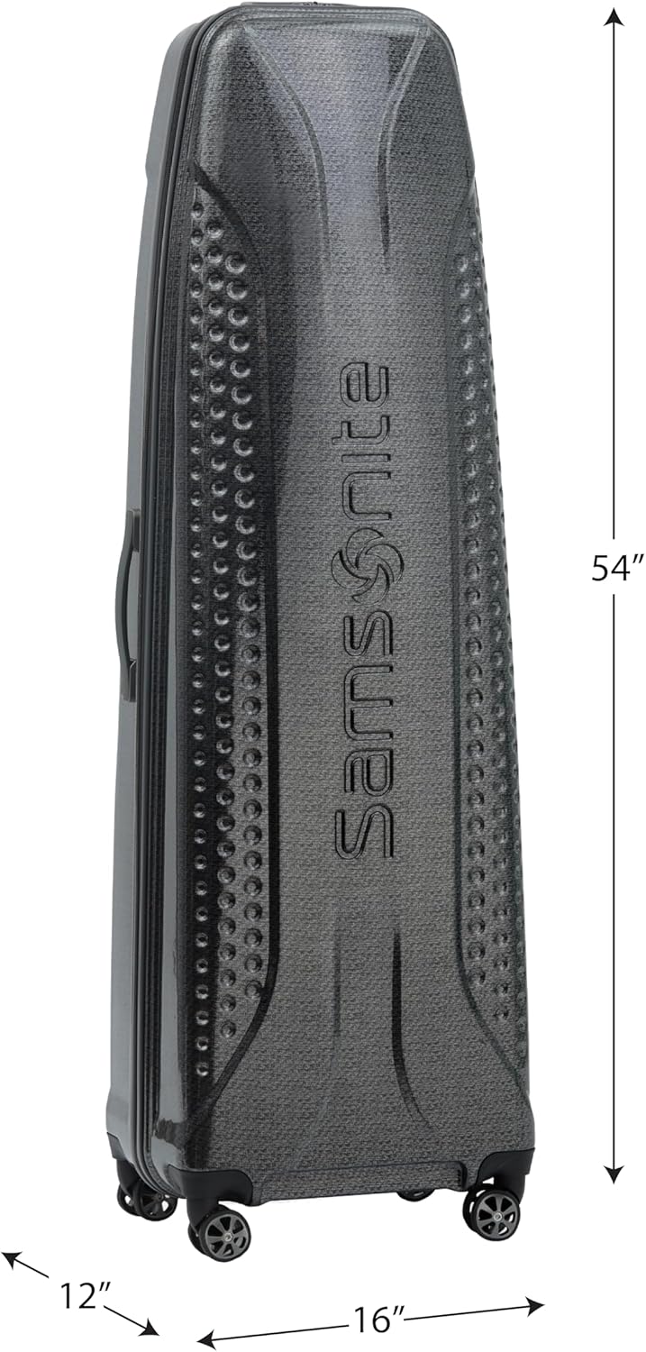 Samsonite Golf 6850 Hard Case Golf Travel Bag, Lightweight & Durable ABS Shell, Multi-Directional Wheels