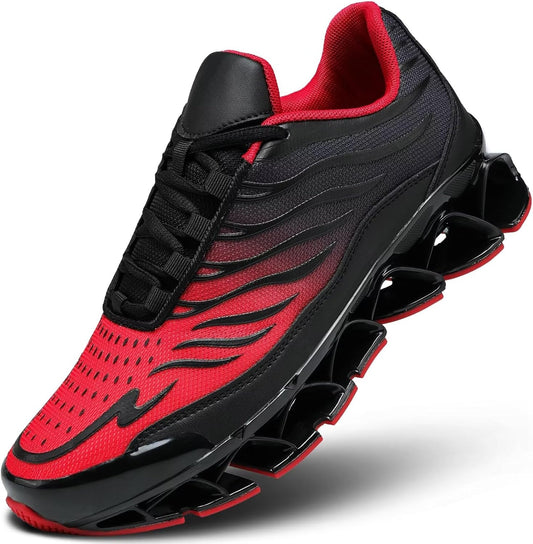 Mens Slip on Walking Running Shoes Blade Tennis Casual Fashion Sneakers Comfort Non Slip Work Sport Athletic Trainer