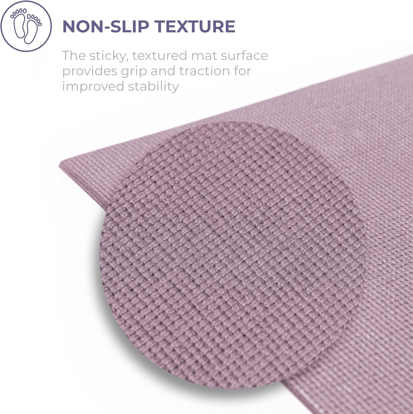 Sunshine Yoga Voyage Yoga Mat, 6 Pack, 72" x 24" Professional Studio and Gym Bulk Yoga Mats, 5mm Thick, Durable, Anti-Tear, Non Slip Fitness and Exercise Mats