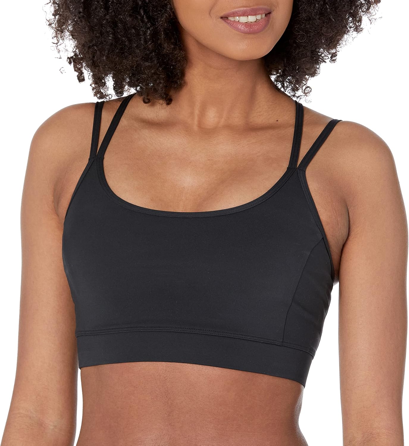 Amazon Essentials Women's Active Sculpt Light Support Strappy Back Sports Bra
