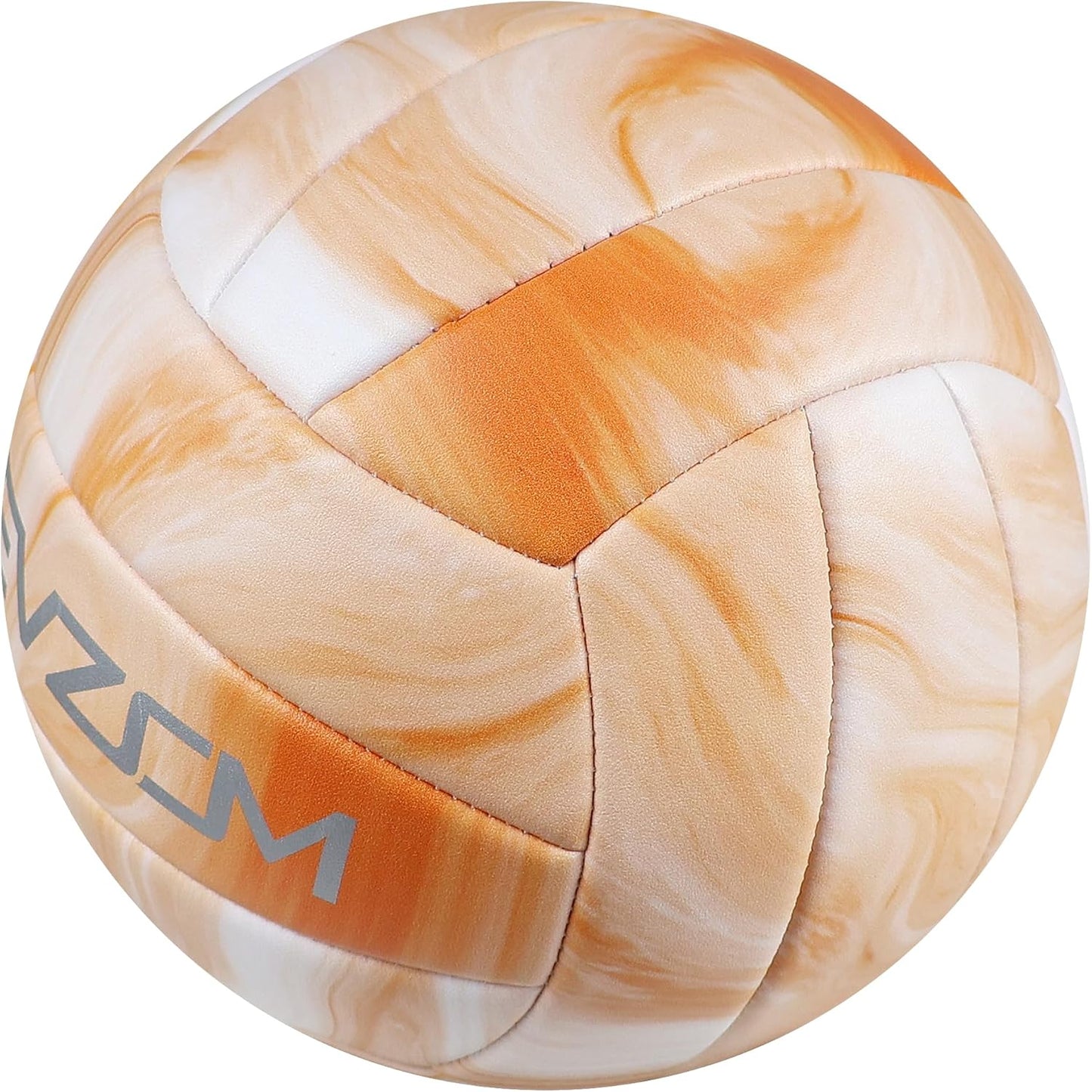 EVZOM Super Soft Volleyball Beach Volleyball Official Size 5 for Outdoor/Indoor/Pool/Gym/Training Premium Volleyballs Equipment Durability Stability Sports Ball