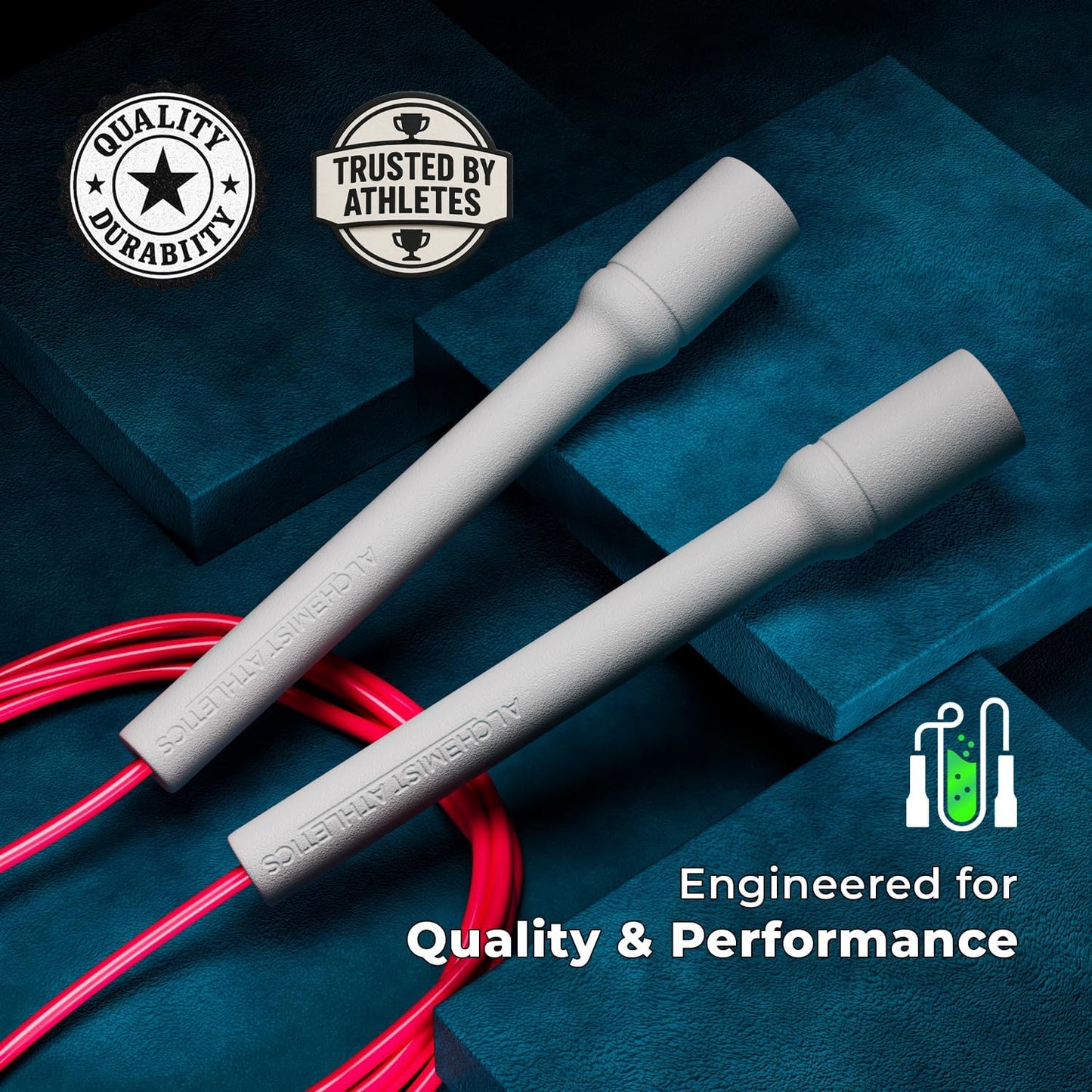 Premium Tangle-Free Jump Rope for Men & Women | Adjustable 10ft Skipping Rope | Ideal for Boxing, CrossFit & Cardio Training | Speed Rope for Fitness & Double Unders | Shatterproof Ergonomic Handles | Durable 5mm Cord