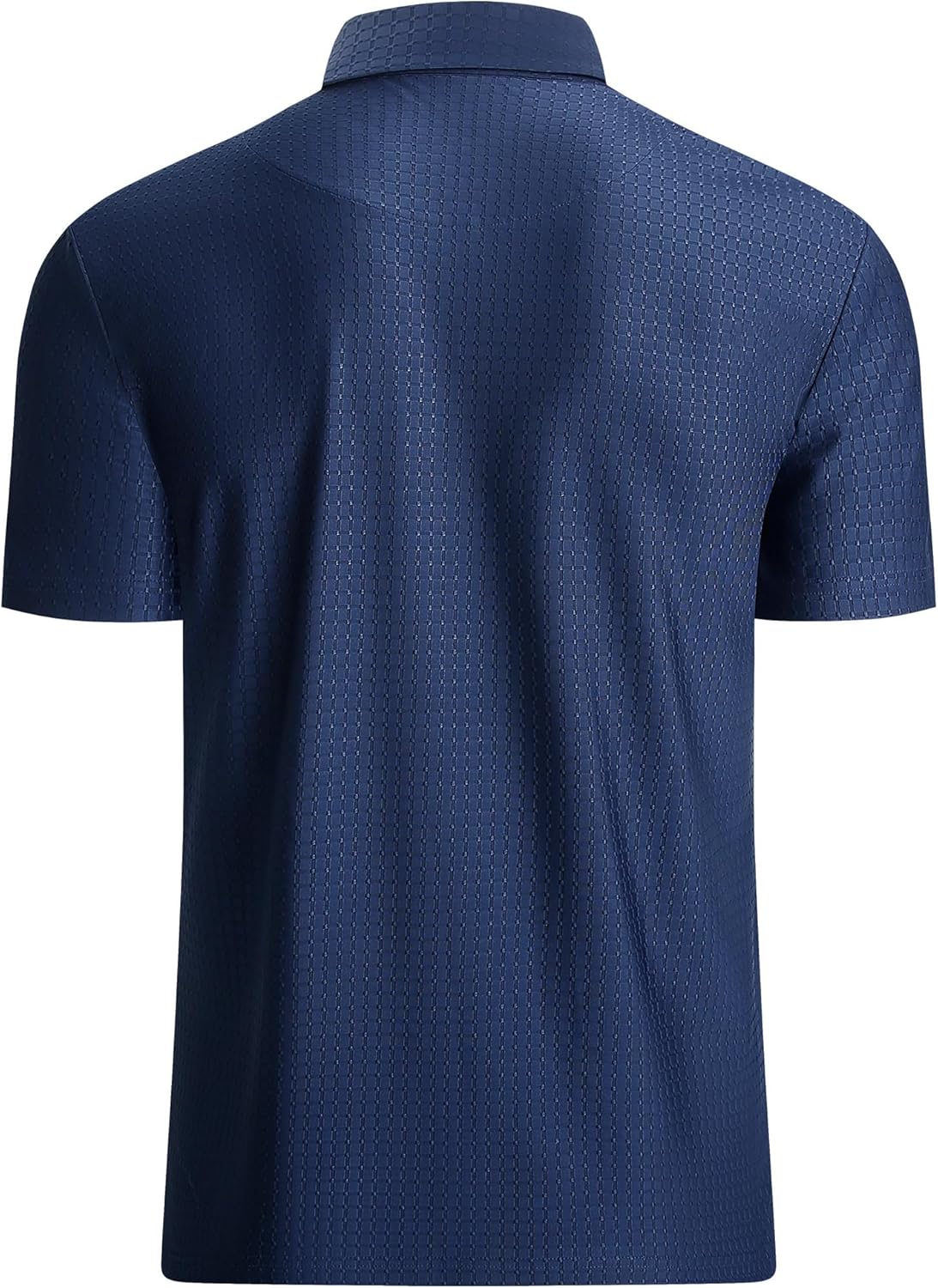 WARHORSEE Golf Polo Shirts for Men Short Sleeve Wrinkle Free 4 Way Stretch Moisture Wicking Performance Collared Tshirts