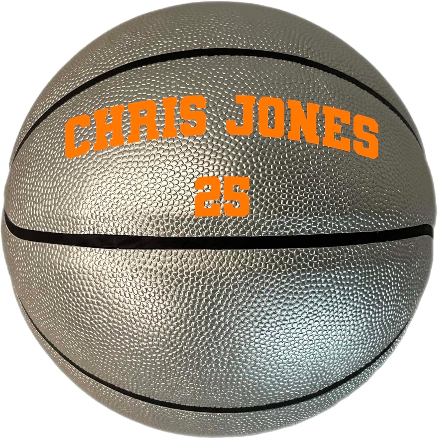HAMMET Personalized Basketball – Customized Basketball with Your Name or Text – Multiple Colors, Fonts & Designs Available – Durable for Indoor and Outdoor - Ideal Gift for Son, Daughter, Boy or Girl