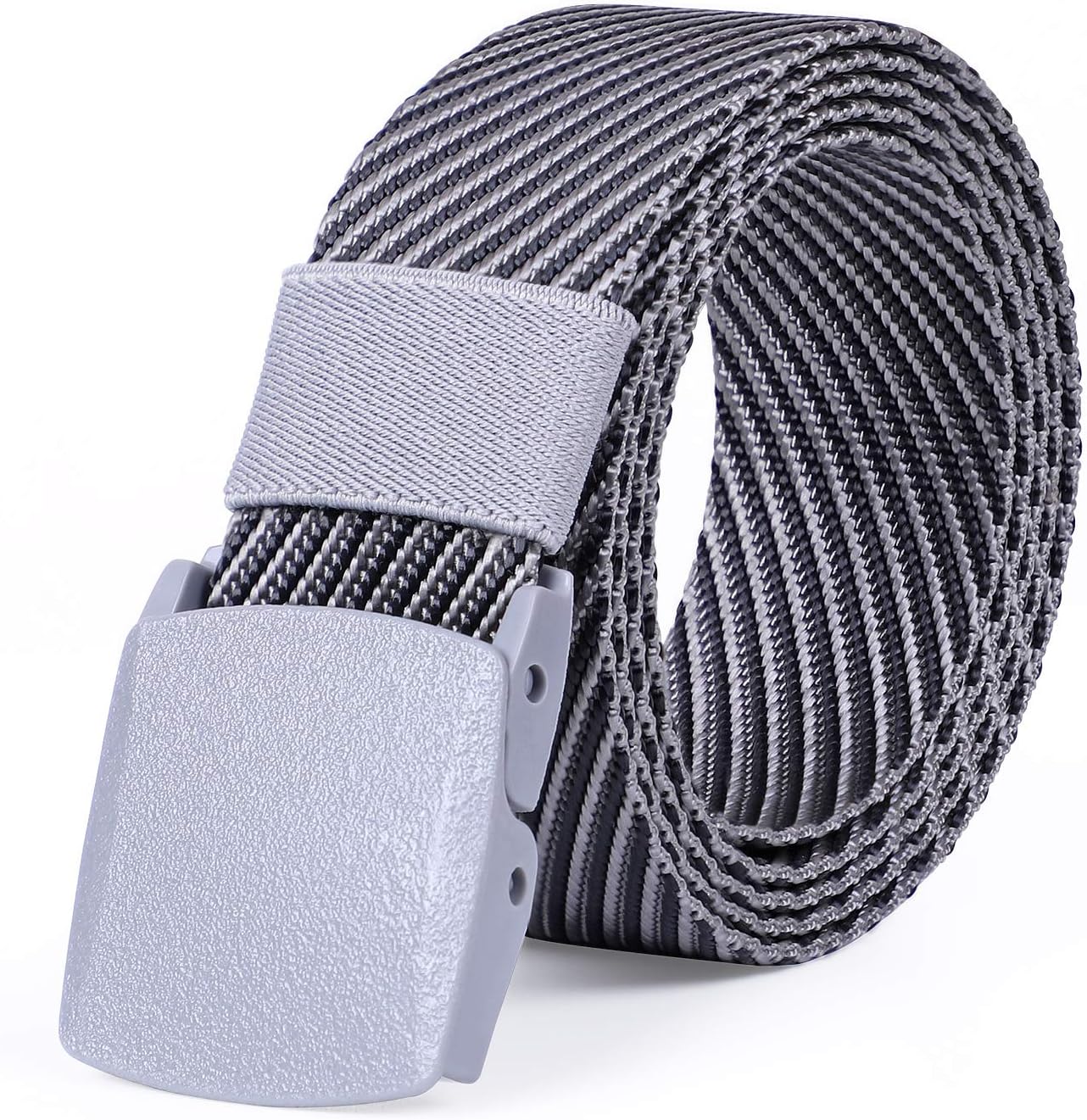 JASGOOD Nylon Canvas Breathable Military Tactical Men Waist Belt With Plastic Buckle