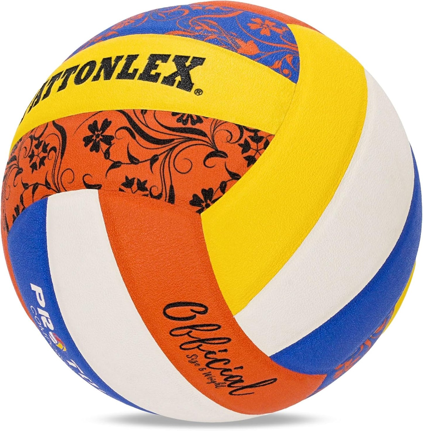 Personalized Indoor Volleyball – Official Size 5 Composite Leather Volleyball for Adults & Teens – Custom Name Volleyball for Gifts, Training, Games