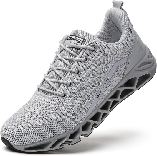 TSIODFO Men Sneakers Fashion Sport Running Athletic Tennis Walking Shoes