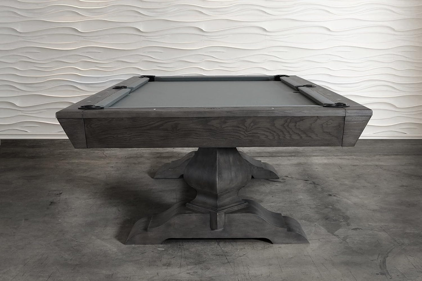 Nixon Billiards - Birdy Slate Billiard Pool Table- Grayson Grey - 7ft and 8ft - Whiteglove