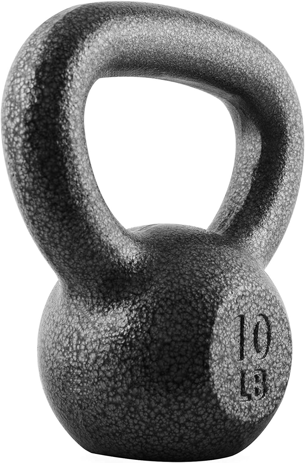 WF Athletic Supply Hammerstone Painted Cast Iron Kettlebells, Home & Gym Equipment, Great for Strength Training, Full Body Workout & Crossfit Training, Color & Size Options Available in 10-80 Pounds