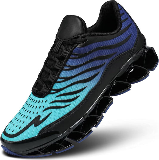 Mens Slip on Walking Running Shoes Blade Tennis Casual Fashion Sneakers Comfort Non Slip Work Sport Athletic Trainer