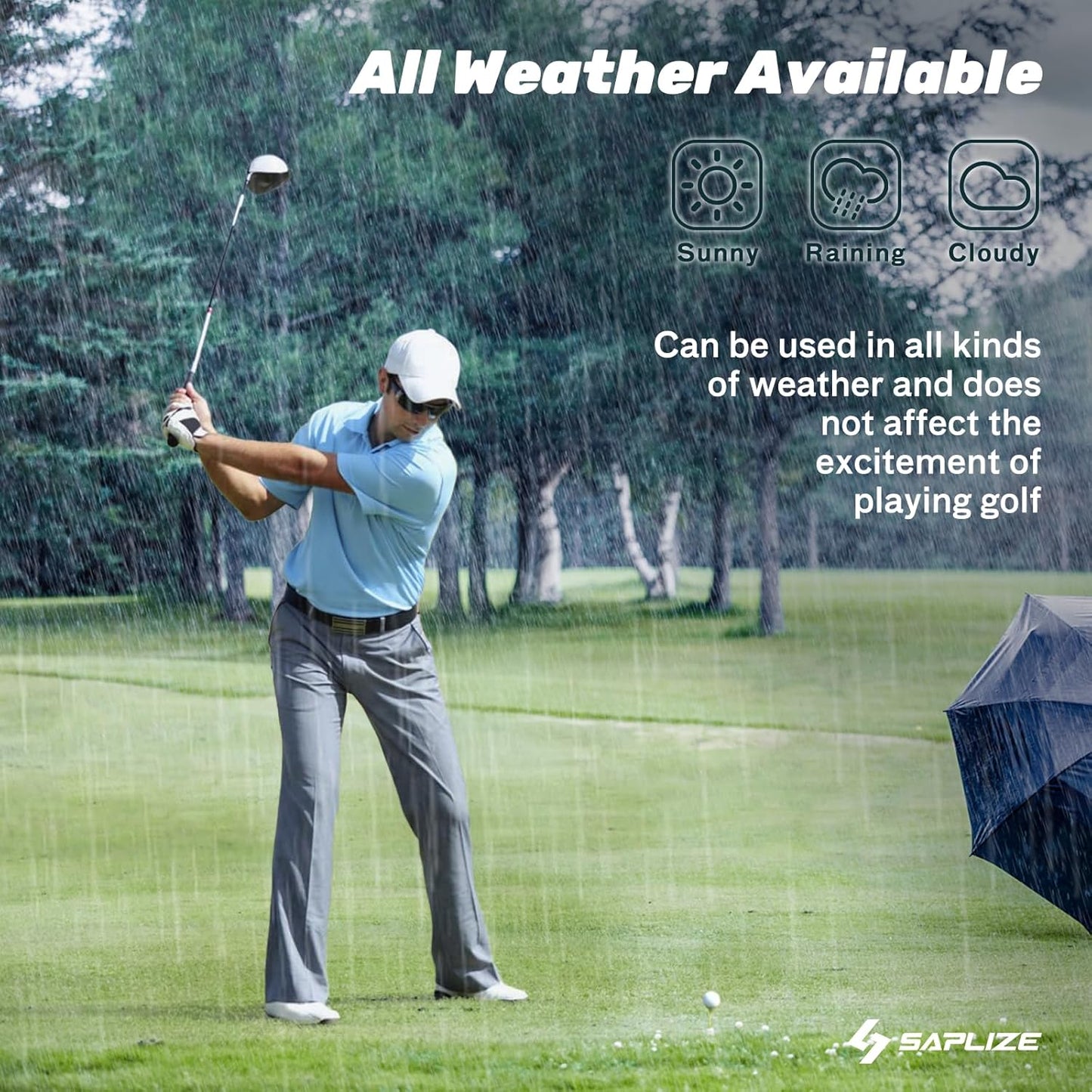 SAPLIZE Golf Grips Set of 13, Bundle with Tape or Full Regripping Kit, Jumbo / Mid / Standard / Undersize, Women / Men Anti-slip Rubber Golf Club Grips, CC01 Series