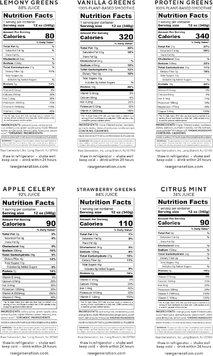 Raw Generation Cleanse for 2 – Two 5-Day Lower Sugar Cleanses for You & A Partner | Boost Digestion & Eliminate Bloating | Less Sugar & 35gProtein Daily | Gut, Colon, Liver