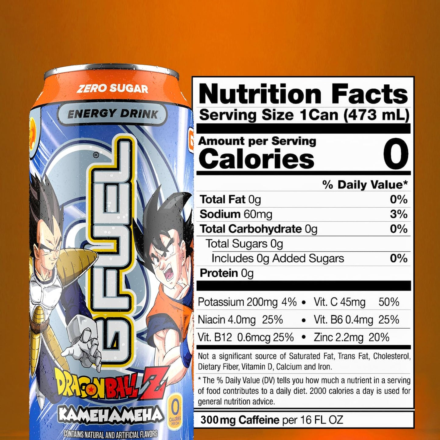 G Fuel Energy Drink, Strawberry Lychee, Sugar Free Beverage with 140mg Caffeine, Daily Energy Boost with Focus Amino, Vitamin + Antioxidants, 16 oz Cans (Kamehameha, 12-Pack)