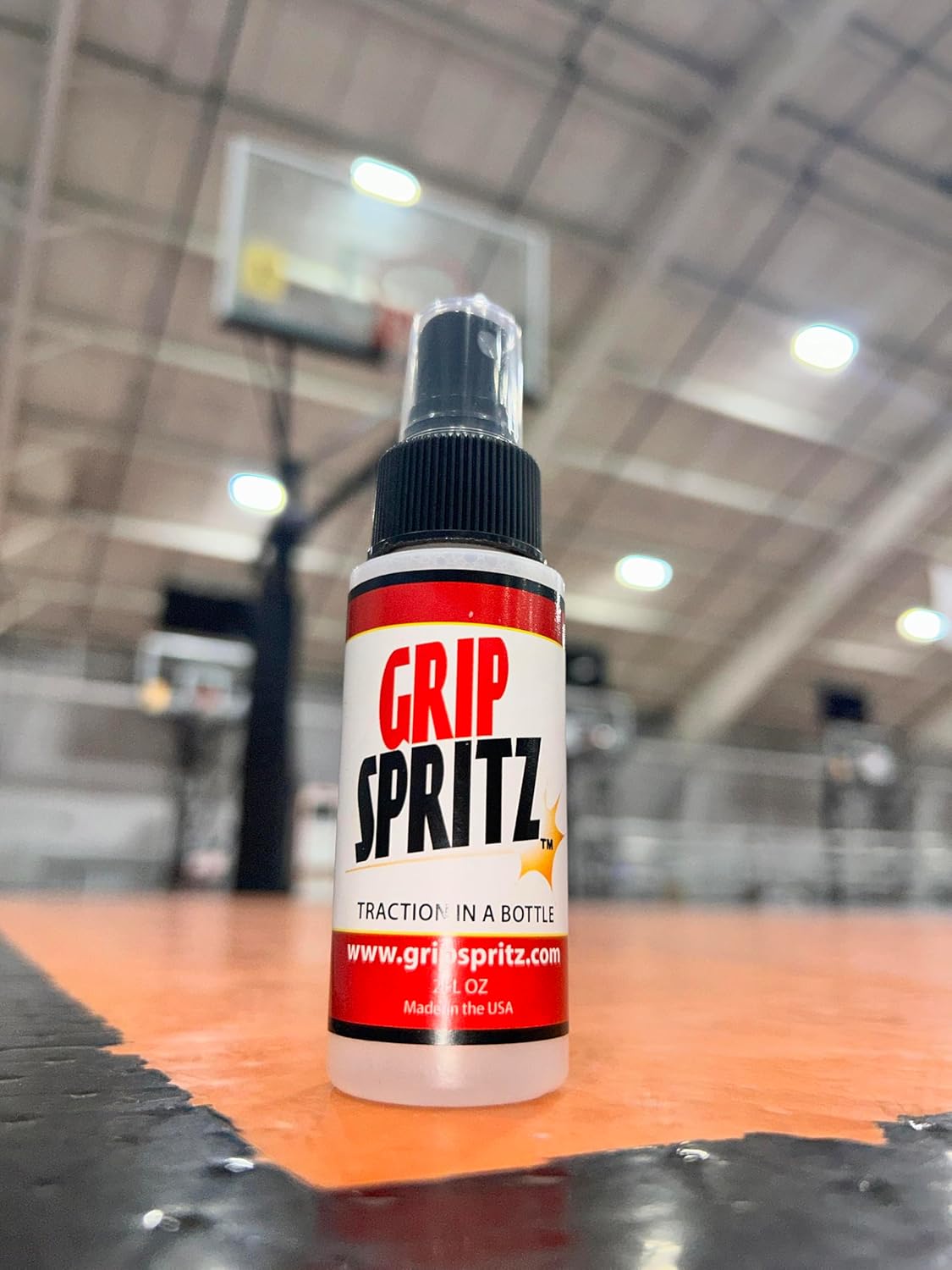 Basketball Shoe Grip Spray - Improve Sole Traction & Court Grip - Rejuvenate & Elongate Sneaker Life - Anti Slip Grip & Performance Enhancer - Basketball Accessory