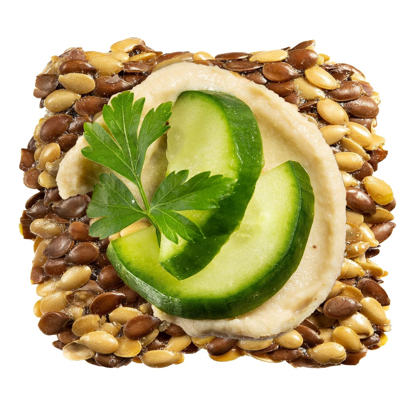 Flackers Organic Sea Salt Flaxseed Crackers, 5 Ounce 1-Pack, Gluten Free, Non GMO, Vegan, Keto Snack, 9g Fiber, 1g Net Carb