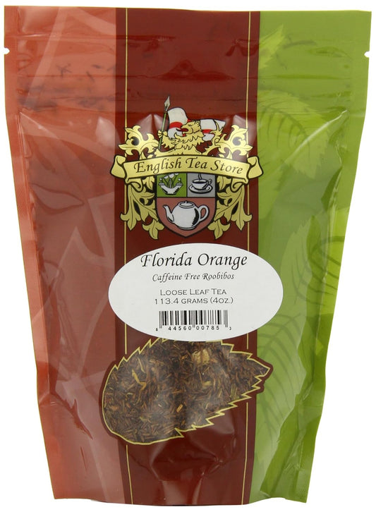 Florida Orange Rooibos Caffeine Free Tea - Loose Leaf - 4oz