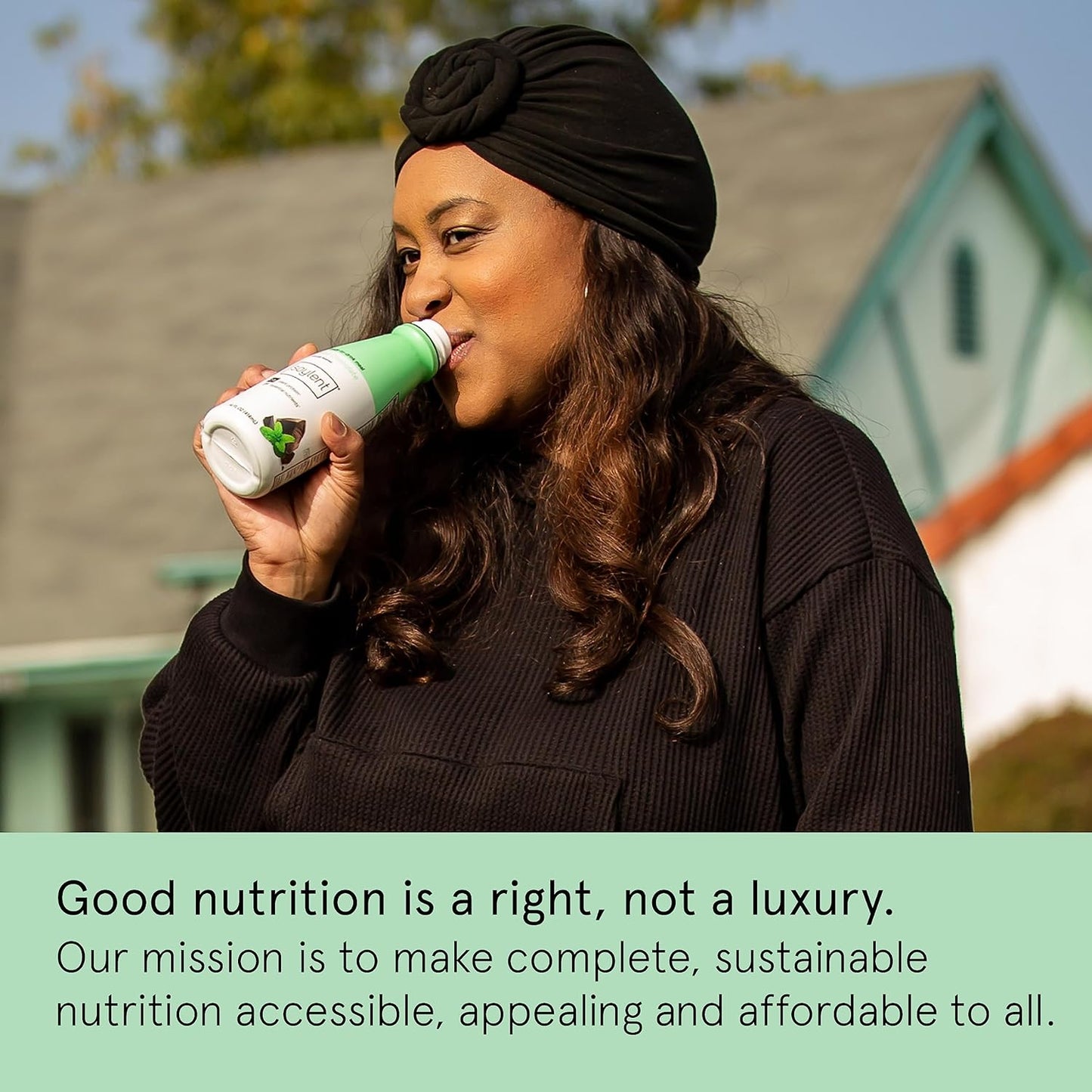 Soylent Mint Chocolate Meal Replacement Shake, Ready-to-Drink Plant Based Protein Drink, Contains 20g Complete Vegan Protein and 1g Sugar, 14oz, 12 Pack