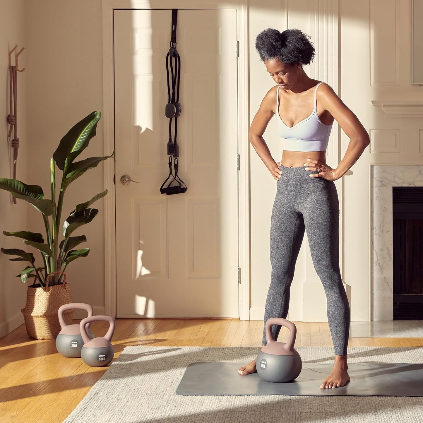 Soft Kettlebells with Cushioned Impact-Resistant Base and Anti-Slip, Wide-Grip Handle for Home Workouts, Weightlifting, and Full Body Strength Training