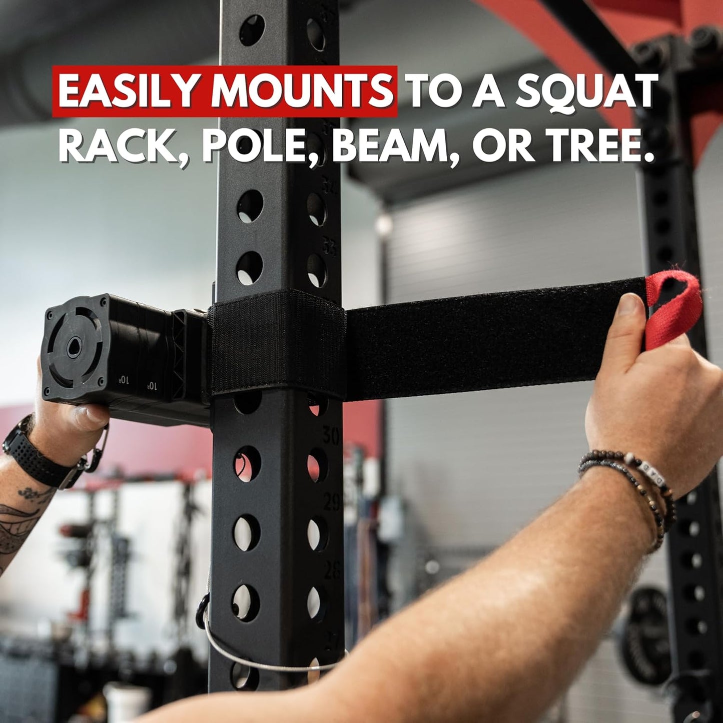 Ancore Pro: Home Gym Cable Machine | Portable Workout System for Strength Training | Comes with Mount for a Squat Rack or Pole | Full-Body Workout | Used by 100+ Pro Teams