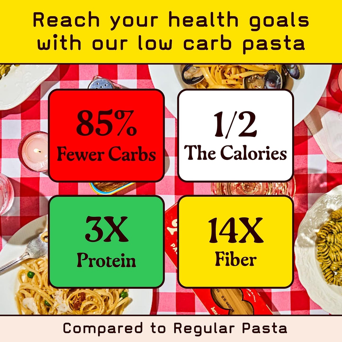 17g High Protein Spaghetti Noodles | 7g Low Carb Keto Pasta | Healthy, Italian Pasta From Italy | 3-Pack, 8oz - Pete's Pasta