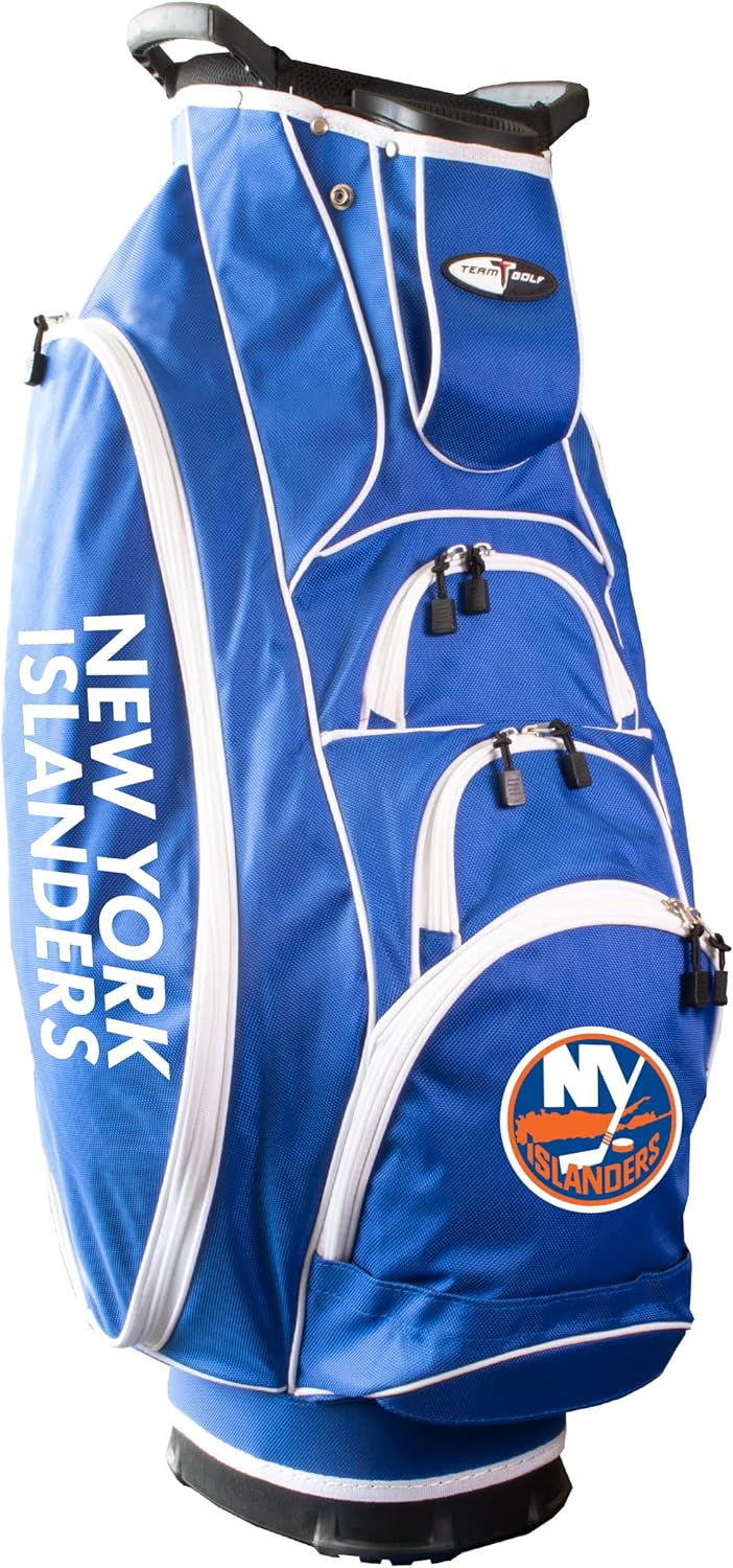 Lightweight, 10-Way Club Divider, Spring Action Stand, Insulated Cooler Pocket, Hook-and-Loop Fastener Glove and Umbrella Holder & Lift Assist Handles