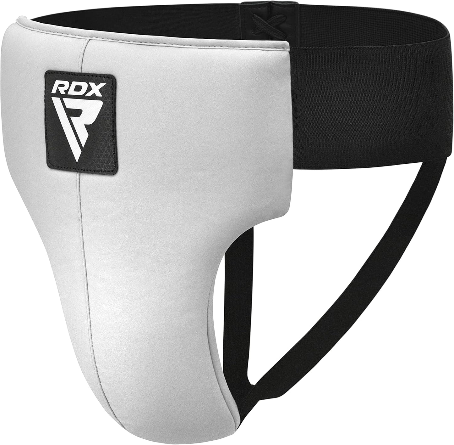 RDX Groin Protector for Boxing, Muay Thai, Kickboxing and MMA Training, Maya Hide Leather Abdo Gear for Martial Arts , SATRA Approved Abdominal Guard for Karate and Taekwondo