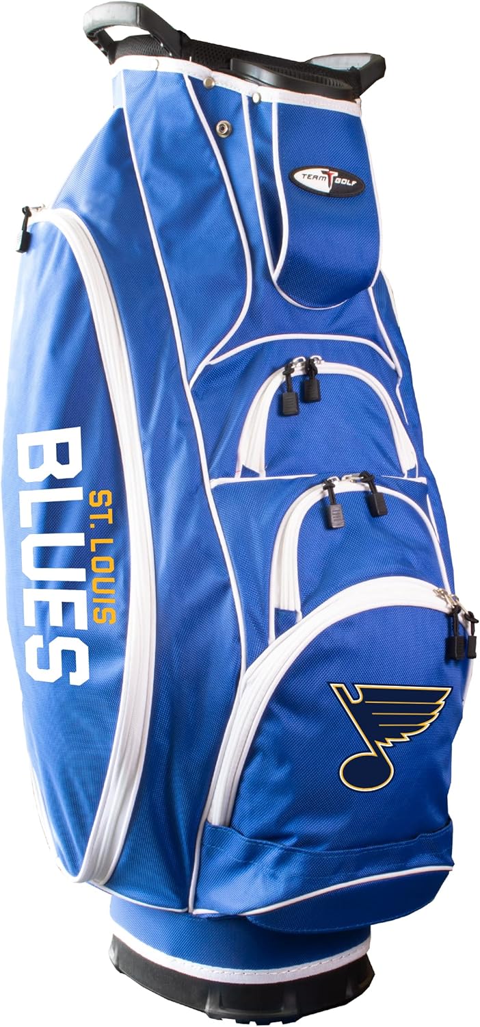 Lightweight, 10-Way Club Divider, Spring Action Stand, Insulated Cooler Pocket, Hook-and-Loop Fastener Glove and Umbrella Holder & Lift Assist Handles