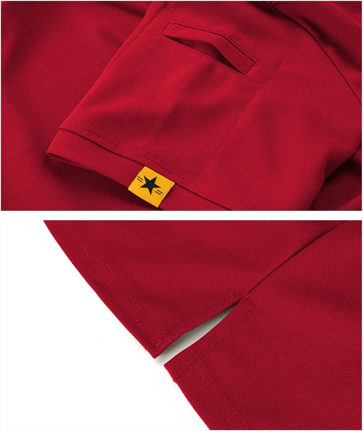 SCODI Mens Polo Shirts Performance Short Sleeve Tactical Shirts Athletic Golf Shirt for Men Daily Casual Collared T-Shirt