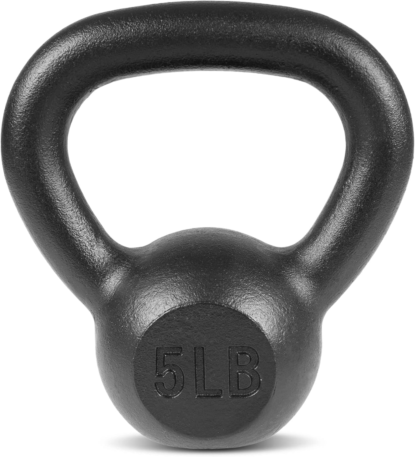 ProsourceFit Fit Solid Cast Iron Kettlebells Weights for Full Body Workout
