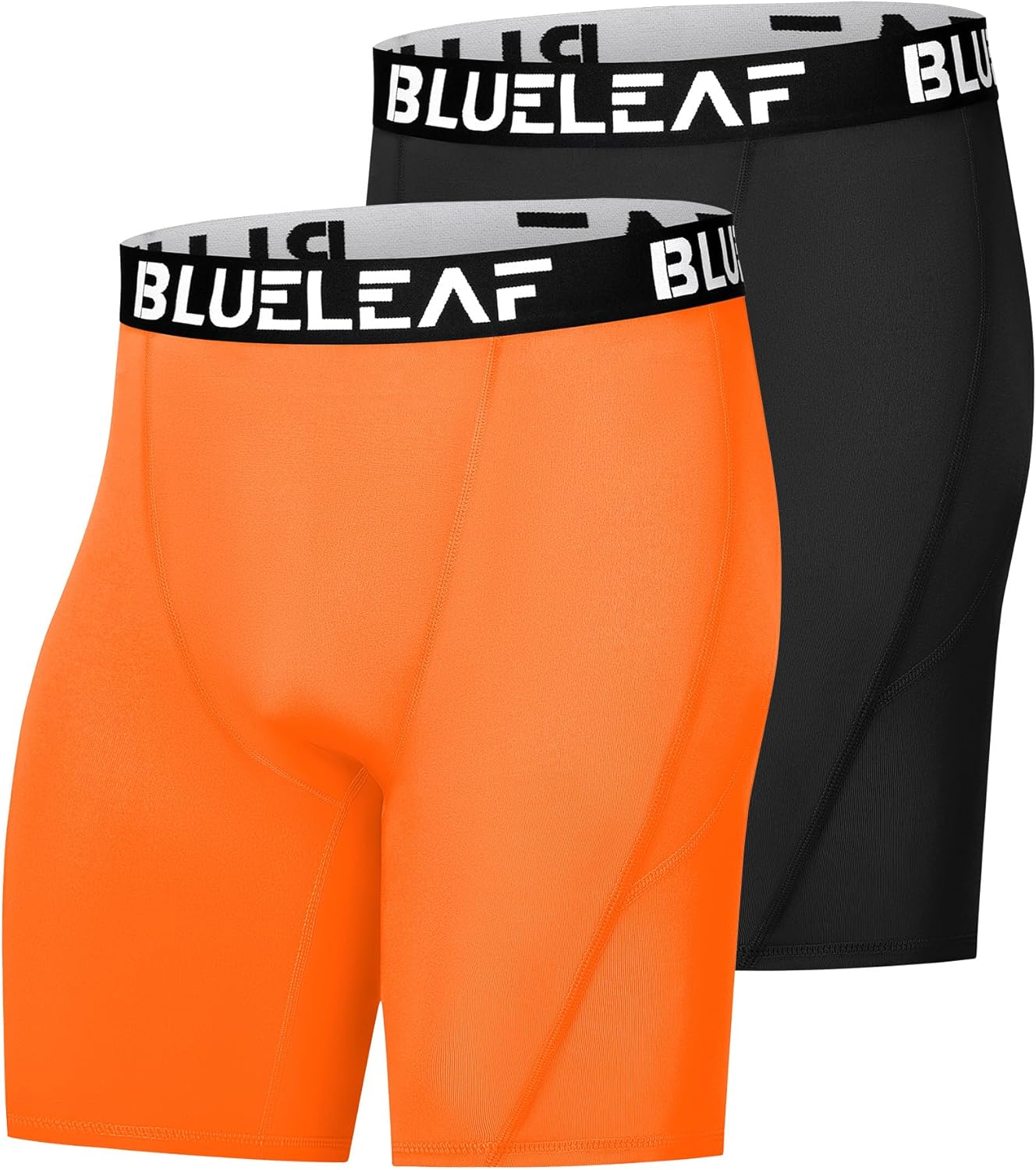 Blueleaf Men's Compression Shorts Sports Running Spandex Shorts Performance Athletic Workout Base Layer Underwear