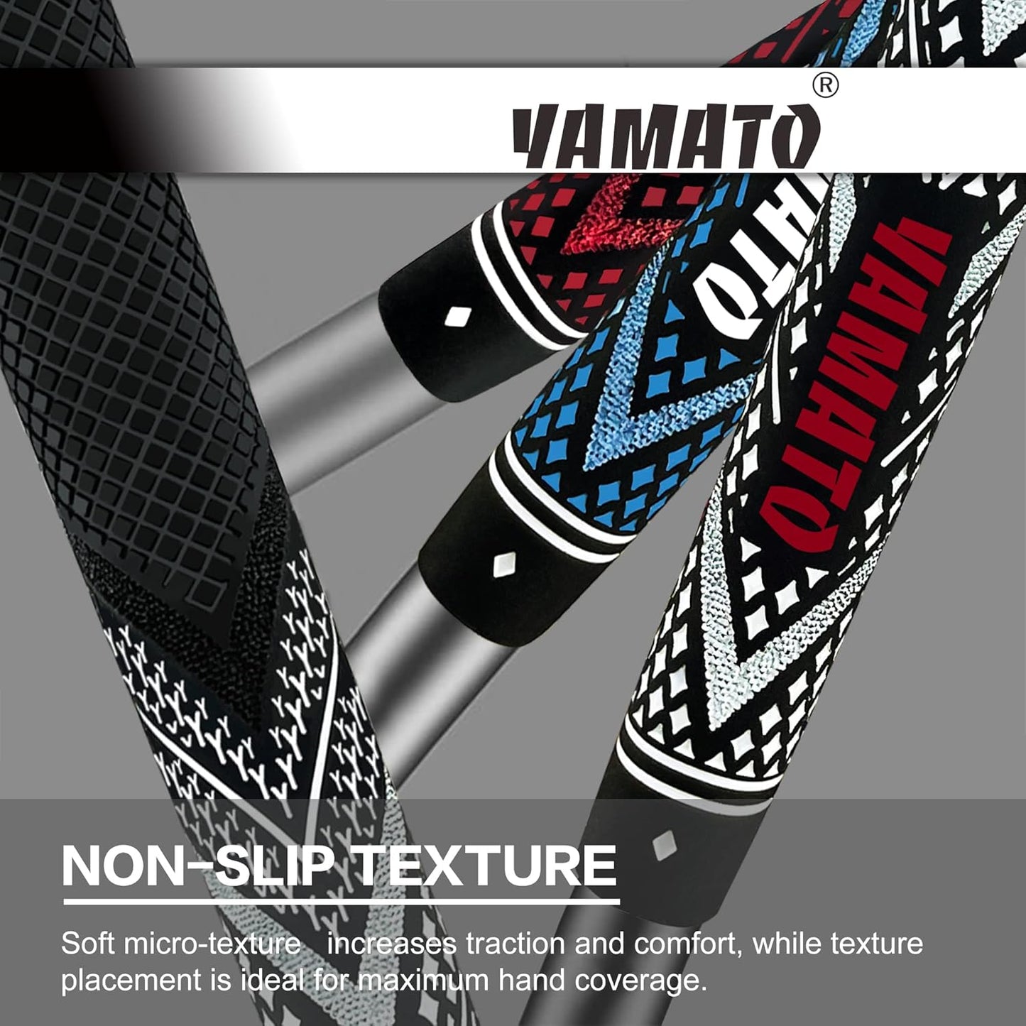 Yamato Innovative Golf Grips 13 Pack Midsize/Standardsize Golf Club Grips, All-Weather Firm Control And High Performance Grips Provides Superior Comfort And Responsiveness,4 colors Available