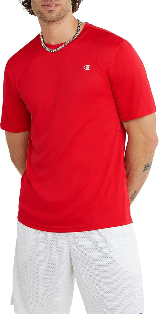 Champion Men's T-shirt, Sport Tee, Moisture Wicking, Anti Odor, Athletic T-shirt for Men (Reg. Or Big & Tall)