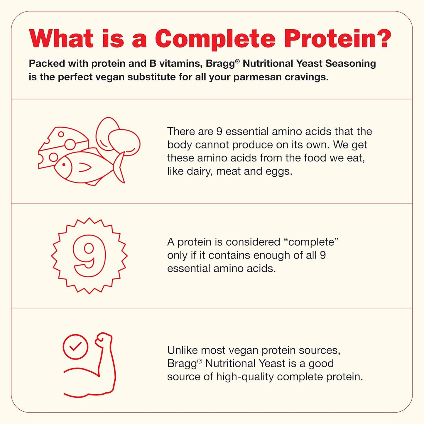 Bragg Nutritional Yeast Seasoning Variety Pack - (2 Pack) 3 oz - Dairy-Free Parmesan Cheese Substitute - Perfect for Salads, Pastas, Popcorn, and More